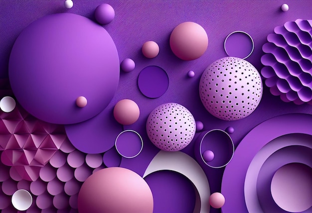 Purple wallpaper with a purple background and a purple background generative ai