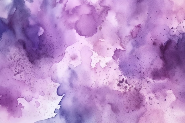 Purple watercolor abstract background