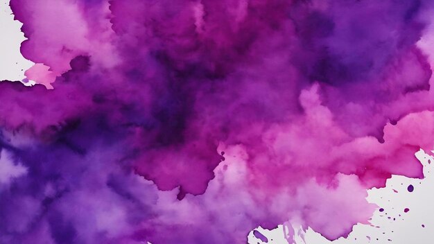 Purple watercolor abstract background