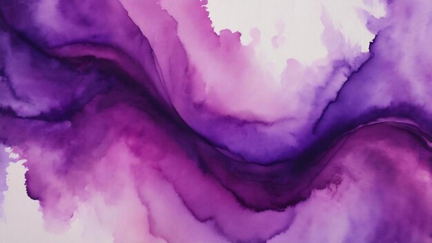 Purple watercolor abstract background