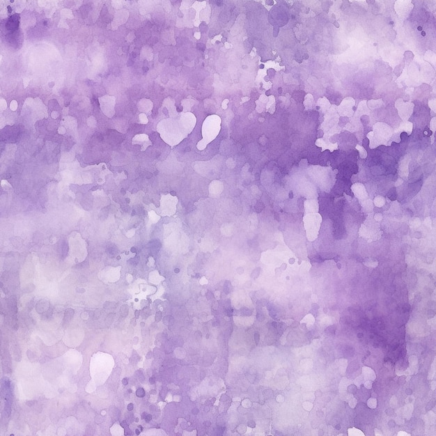 Purple watercolor background with a heart pattern