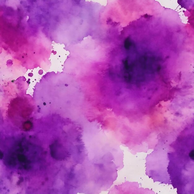 Purple watercolor background with spots dots blurred circles