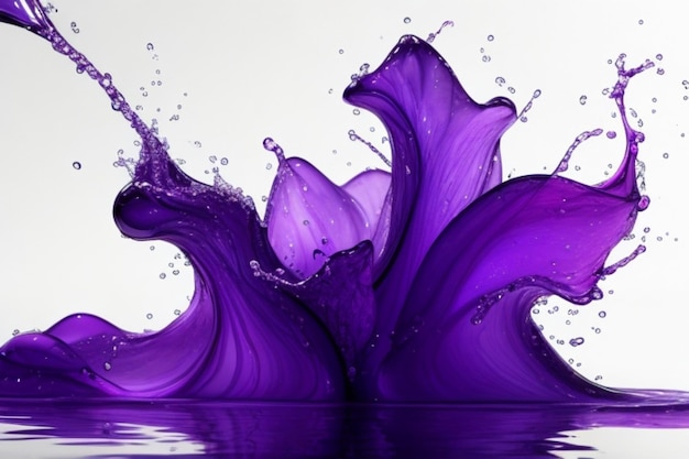 purple watercolor background