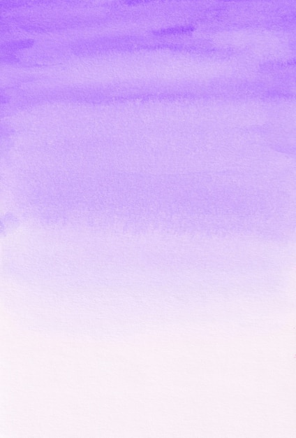 Photo purple watercolour background, paper, watercolor texture