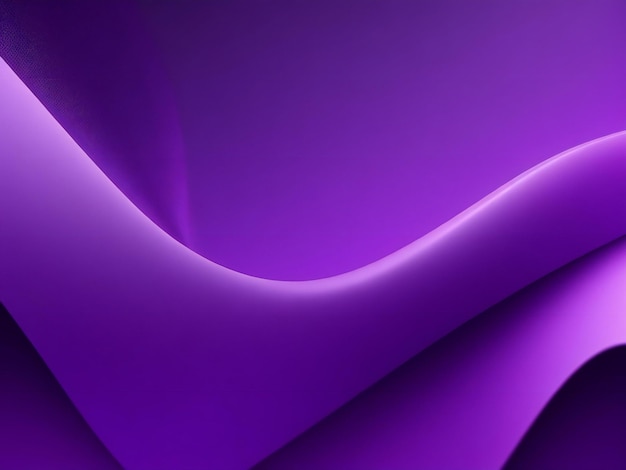ai生成された薄紫色の背景を持つ紫色の波状の背景
