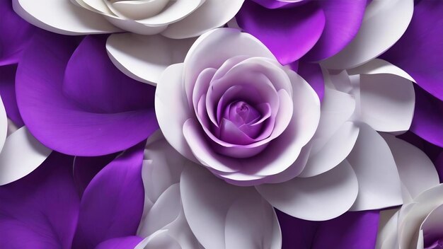 A purple and white background with a white background