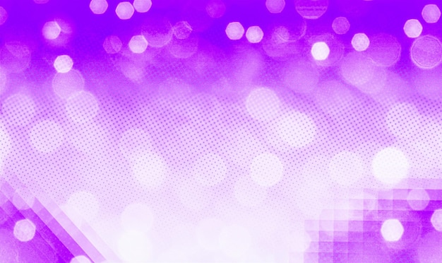 Purple white bokeh background