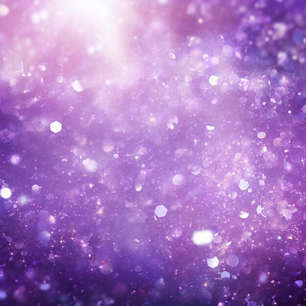 фиолетовый и белый блестящий фон с солнечным вспышкой