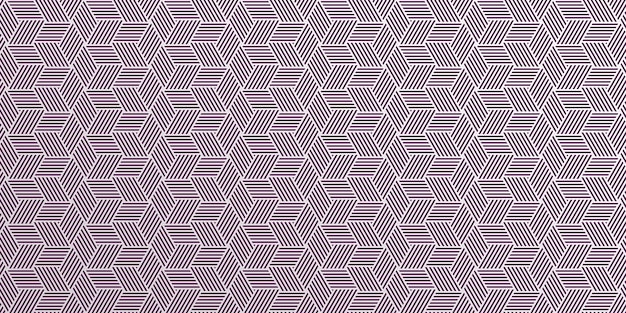 Photo purple and white seamless geometric pattern background