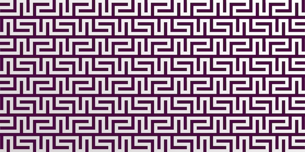 Photo purple and white seamless geometric pattern background