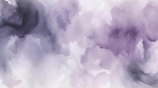 A purple and white watercolor background