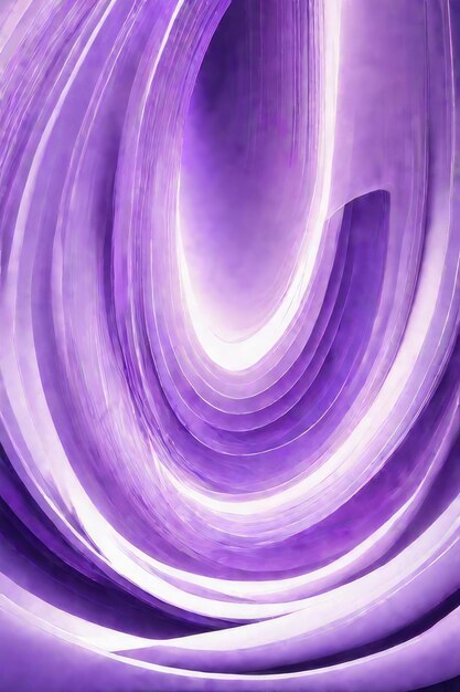 Purple and white waves abstract background