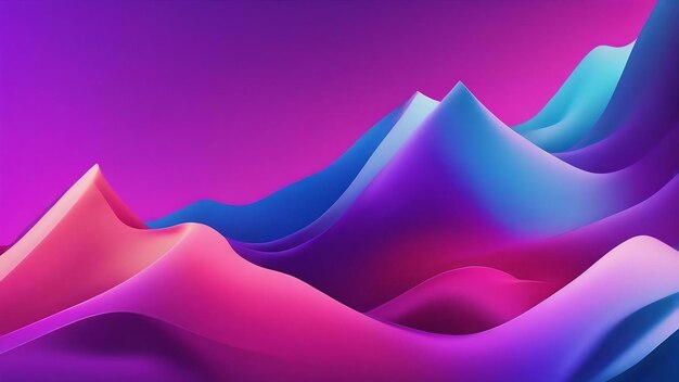 Purple with blue color gradient background banner template