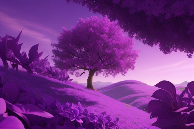 The Purple world