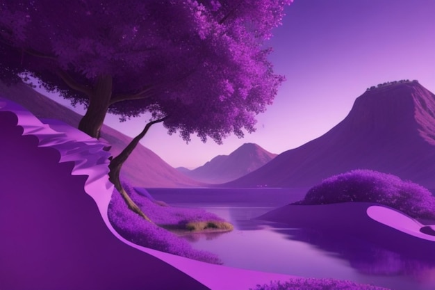 The Purple world