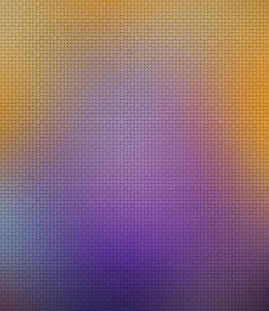 a purple and yellow background with a pattern of squares and a purple and yellow gradient.