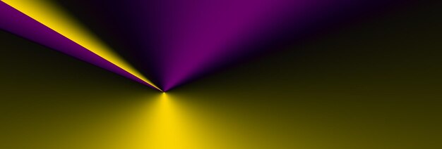 Purple yellow banner abstract background