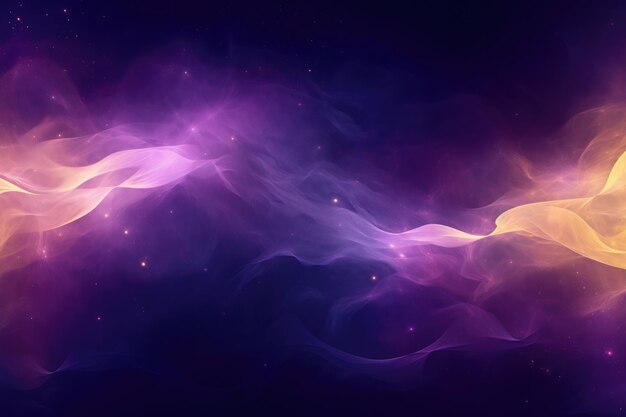 Purple Yellow Purple Space Background