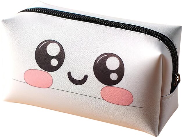 Photo a purse with a face on it that has eyes and eyes