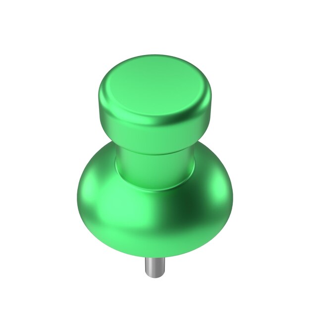 Push pin Drawing pin 3D pin