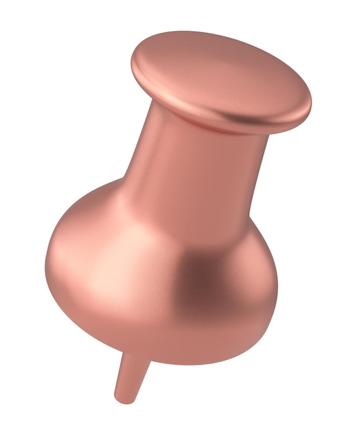 Push pin Tekening pin 3D pin 3D illustratie