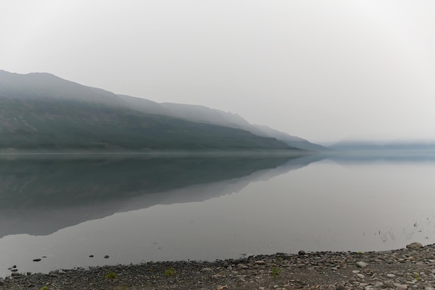 Putorana Plateau a mountain lake