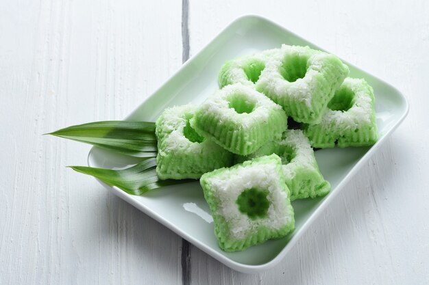 putu ayu cake of