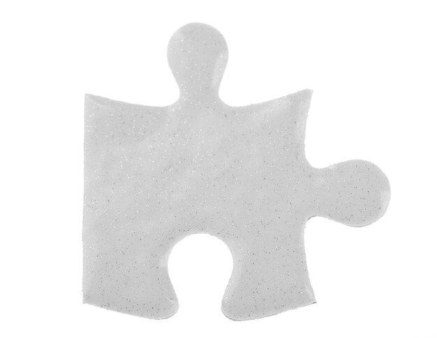 Puzzle isolated on white