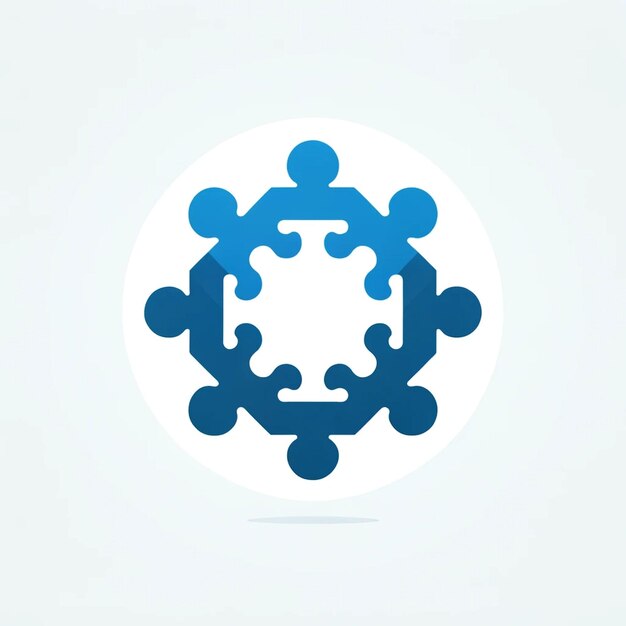 Photo puzzle logo