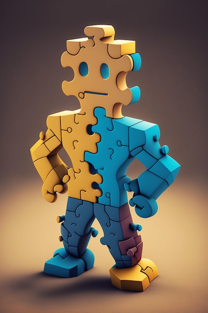 Puzzle man