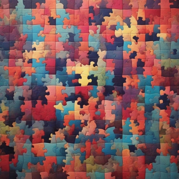 사진 퍼즐 즐거움 복잡한 패턴 즐거움