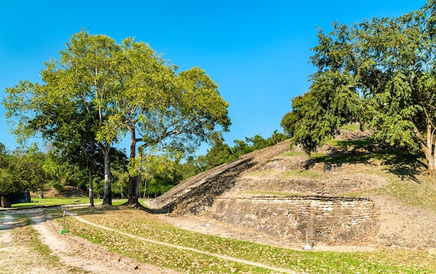 Pyramid at the el tajin archeological site, unesco world heritage in mexico