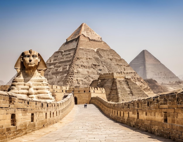 Premium Photo | The pyramid of giza country