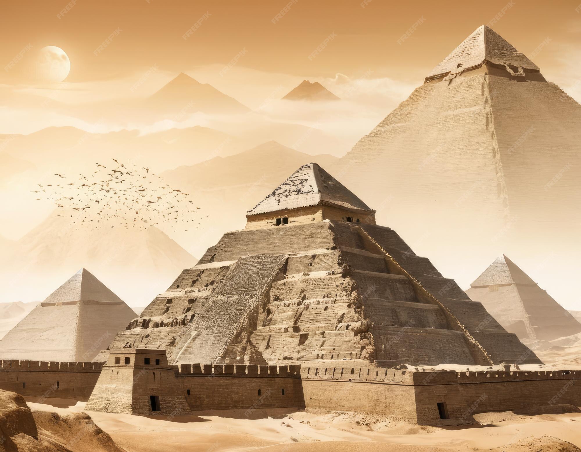 Premium Photo | The pyramid of giza country
