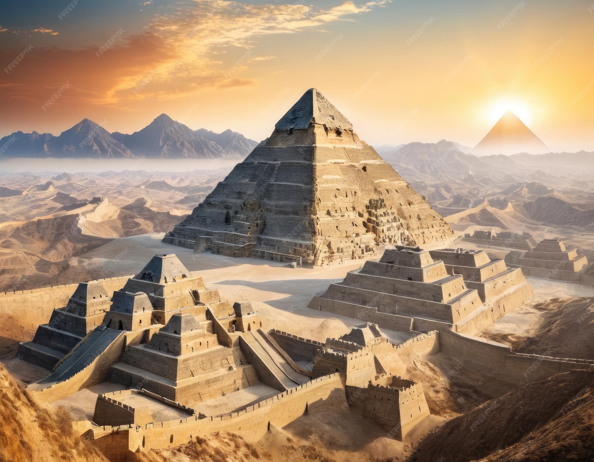 Premium Photo | The pyramid of giza country