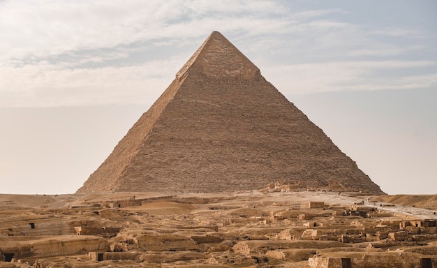 Pyramid of Khafre in Giza Egypt