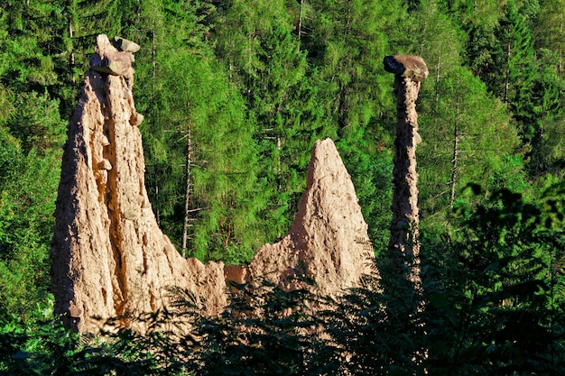 Foto piramide di segonzano