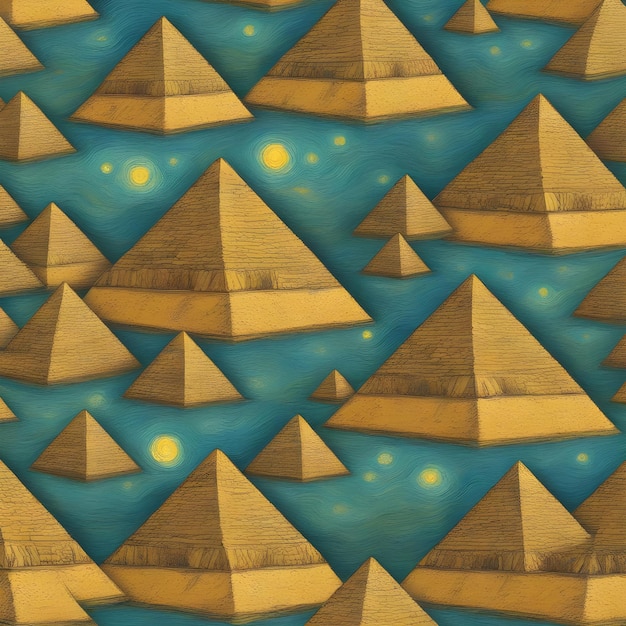 Pyramids background