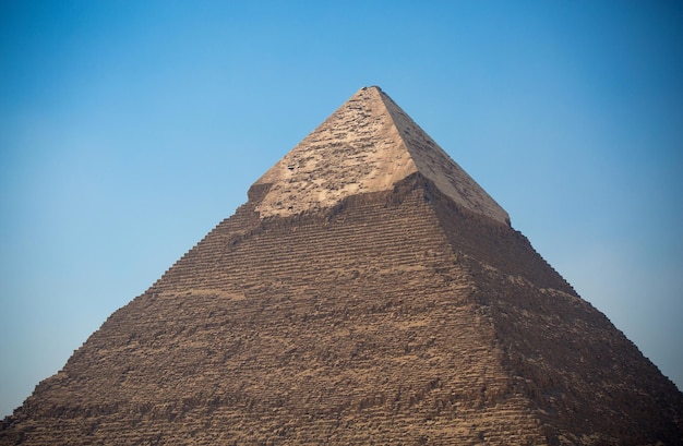 Pyramids of the pharaohs in Giza