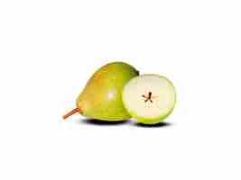 Photo pyrus communis or common pear is one of the most important fruits of temperate regions