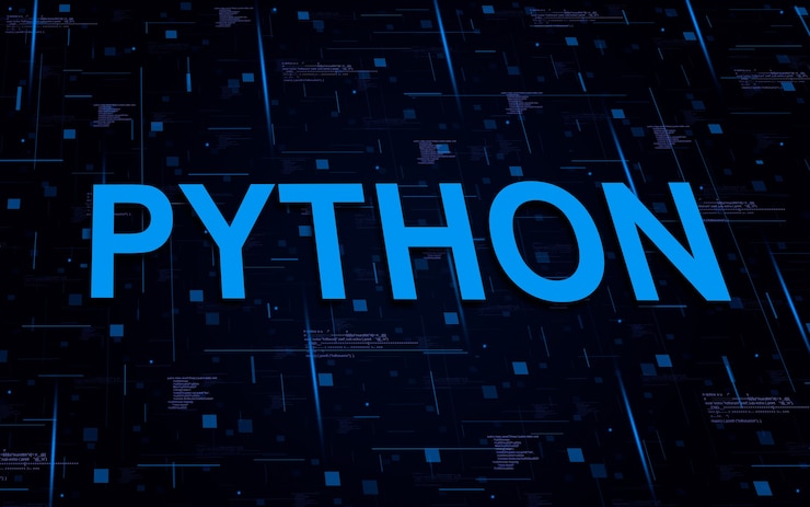 Photo python programming text