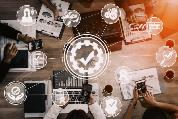QA Quality Assurance and Quality Control Concept uds