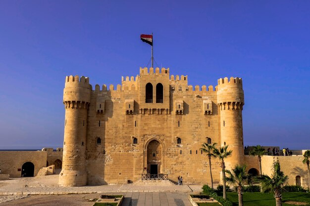 Qaitbay Citadel in Alexandria Egypt