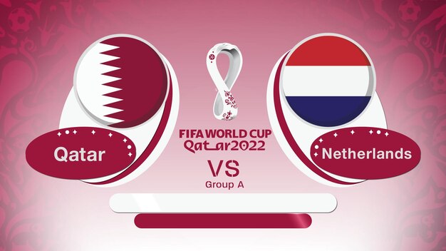 Qatar Vs Netherlands, FIFA World Cup 2022 Qatar, Group A