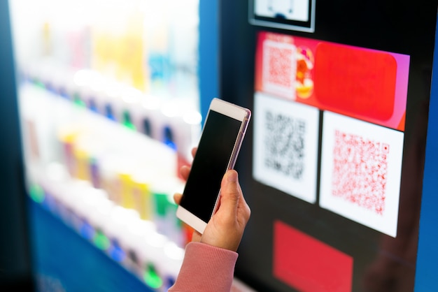 Qr code payment, online shopping