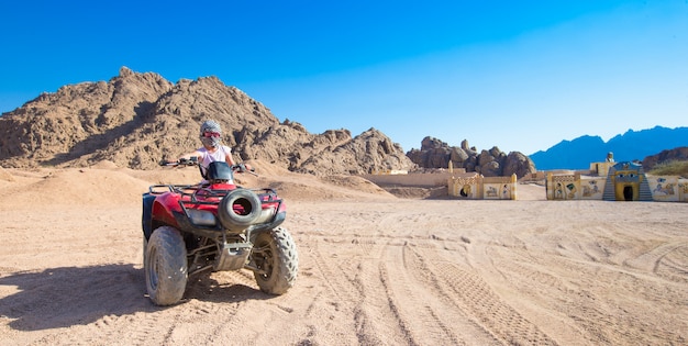 Quad safari in Egypt