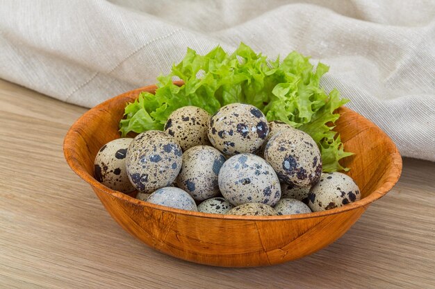 Quail eggs