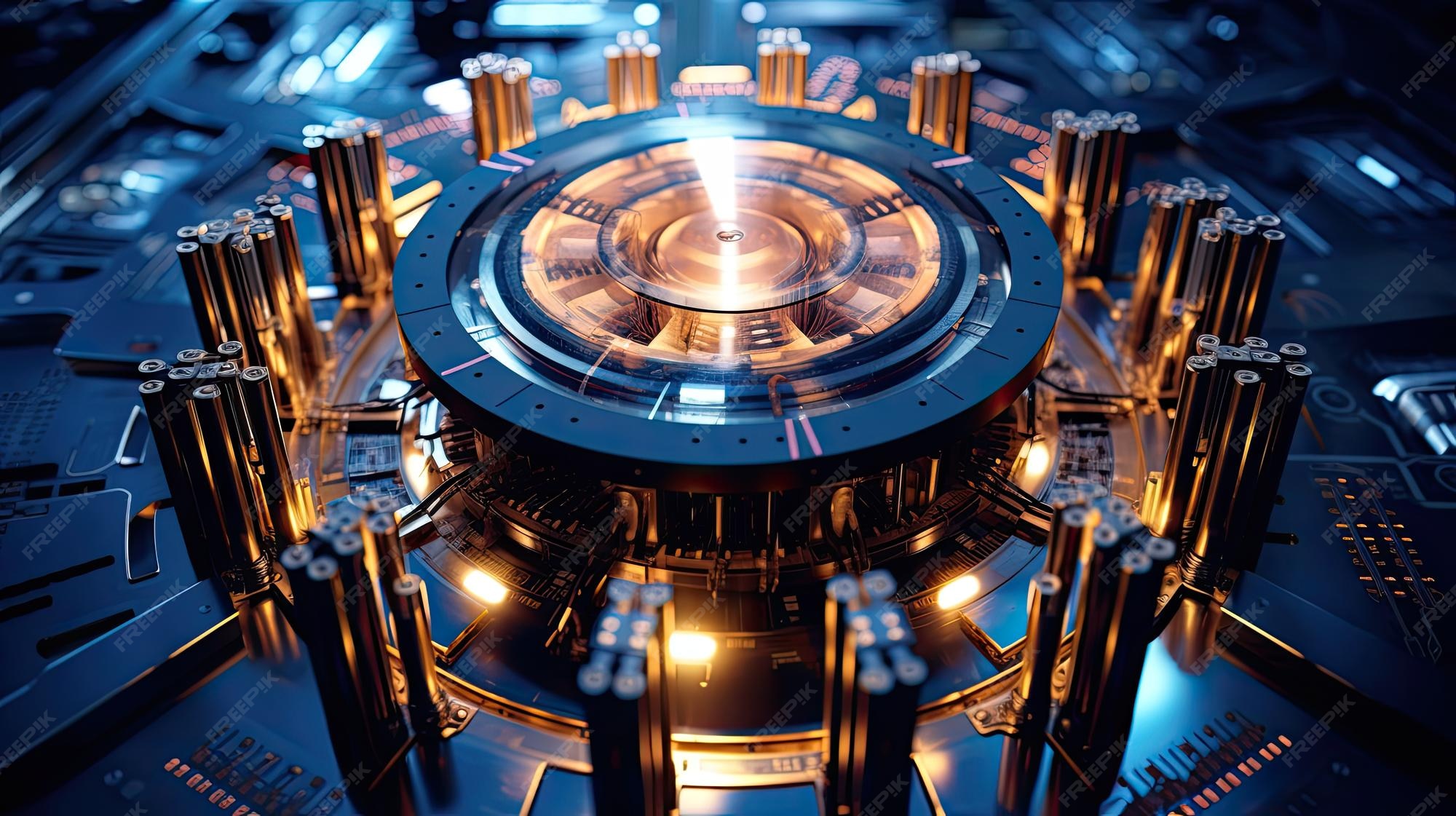 Premium AI Image | Quantum computing breakthroughs technology
