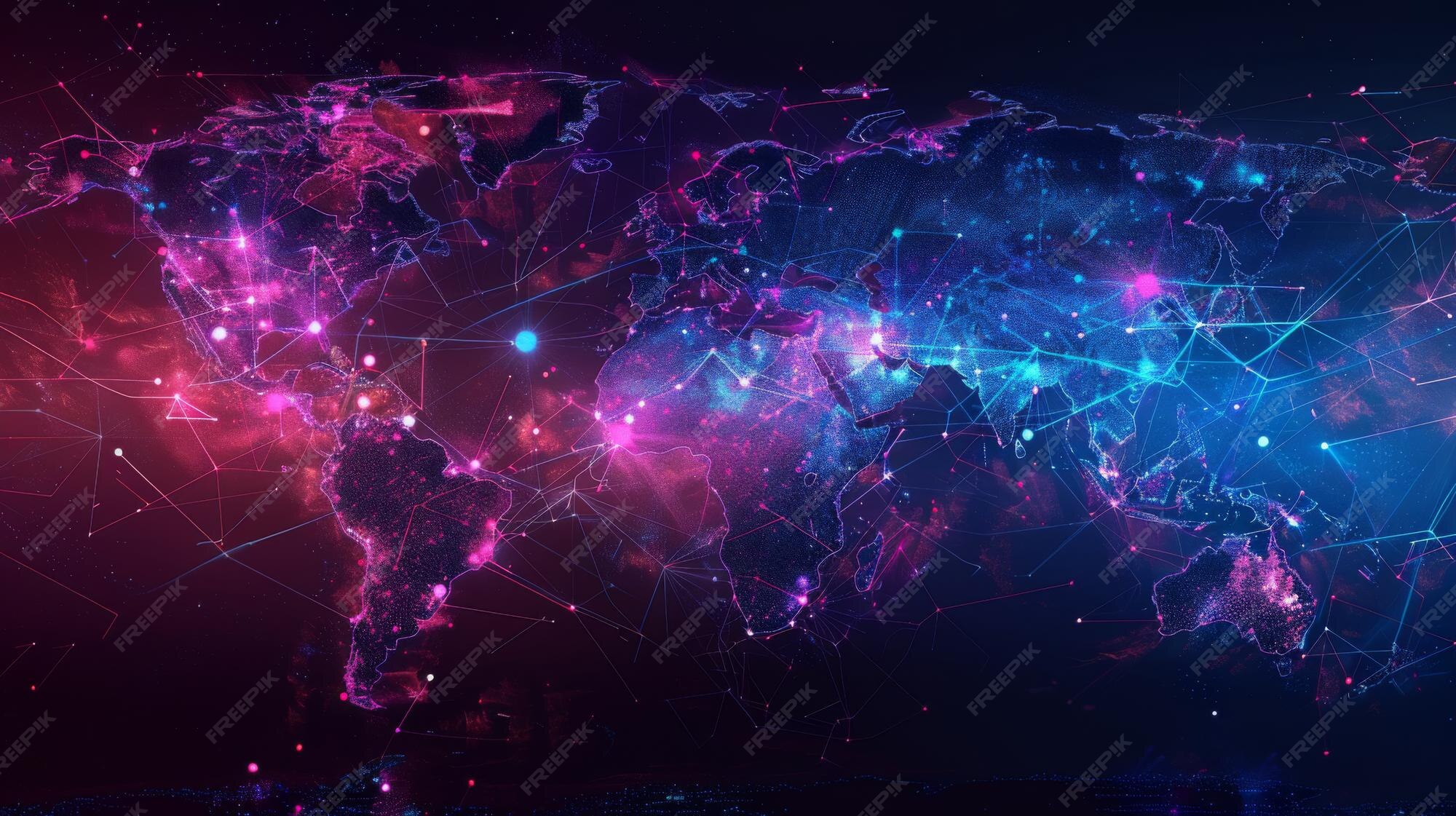 Premium Photo | Quantum Computing Nodes Quantum computing nodes ...