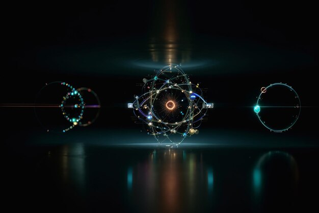 Foto esperimenti di entanglement quantistico che illuminano il mondo subatomico